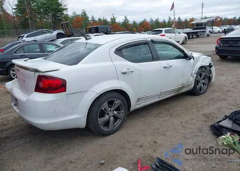 2012 Dodge Avenger Se z USA, uszkodzony, nr VIN 1C3CDZAB6CN330324